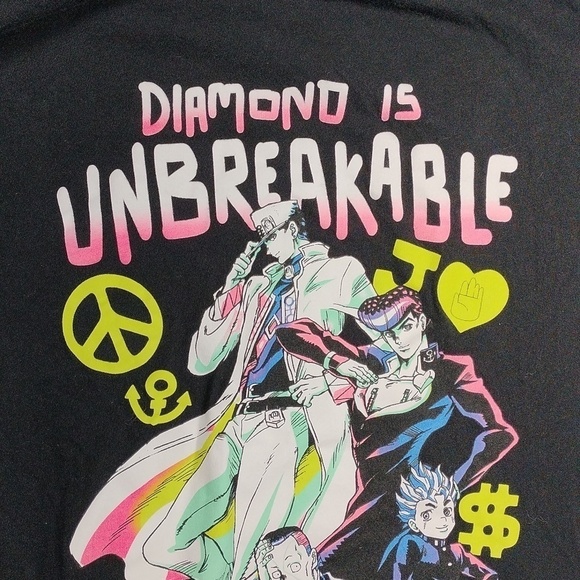 JOJOS Bizarre Adventure youth girls t shirt size XL - Picture 3 of 9